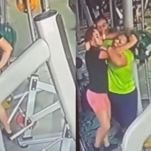 El hecho quedó grabado por cámaras de seguridad. 