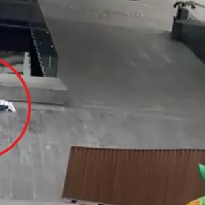 Momento en el que se observa a la mujer protegiendo a su hermana menor. 