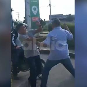 El hecho quedó registrado en video