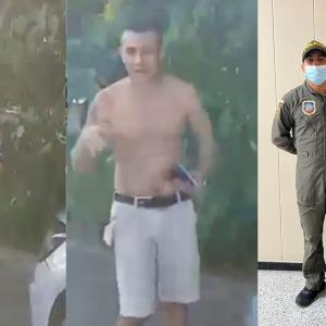 El sujeto fue puesto bajo la custodia de las autoridades. 