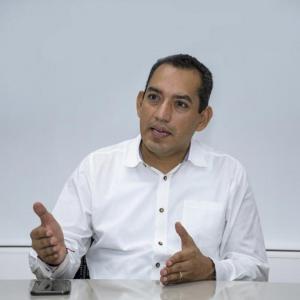 Danilo Hernández, rector de la Universidad del Atlántico. 