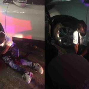 El hecho dejó dos capturados. 