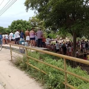 Sector del barrio La Esperanza, donde está ubicado el arroyo El Platanal.