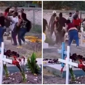 Aspecto del enfrentamiento entre la familia.