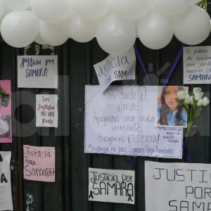 Los compañeros de Samara rindieron un homenaje a su memoria.