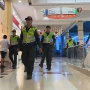 Patrullajes de agentes de la Policía Metropolitana de Barranquilla