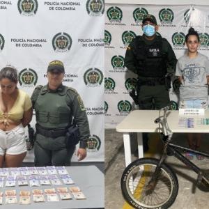 Capturadas con agentes. 