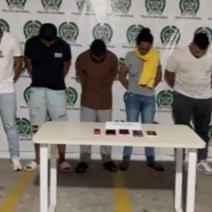 Capturados con agentes. 