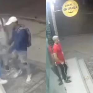 El hecho quedó registrado en cámaras de seguridad