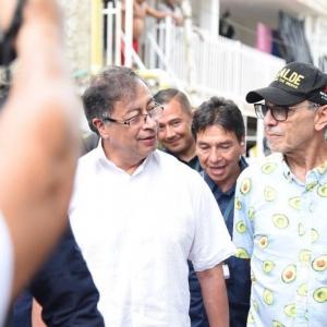 Gustavo Petro y William Dau