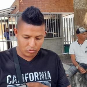 Jeffrey Iglesias, tío de la menor fallecida en el municipio de Polonuevo.