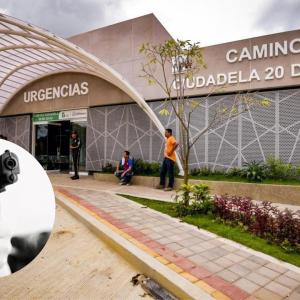  Camino Ciudadela 20 de Julio, donde recibe atención médica el sobreviviente. 