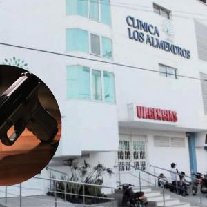 Clínica Los Almendros / imagen de referencia arma de fuego
