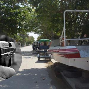 Imagen referencia Barrio Las Flores / Imagen referencia ataque a bala