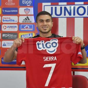 Carlos Sierra portará el dorsal 7 en el equipo barranquillero