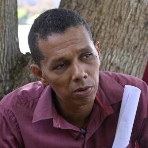 Néstor Romero, tío del menor fallecido. 