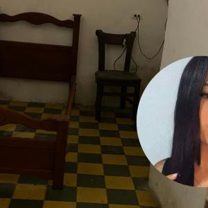 Lugar de los hechos / Leidy Escobar, asesinada. 