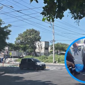 aspecto de la calle en el barrio La Victoria donde tuvieron lugar los hechos.