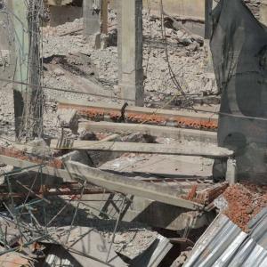 Apariencia del desplome. 