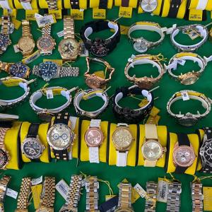 Aspecto de los elementos que intentaron ser robados 