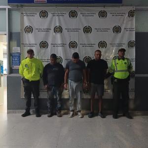 Los capturados por las autoridades