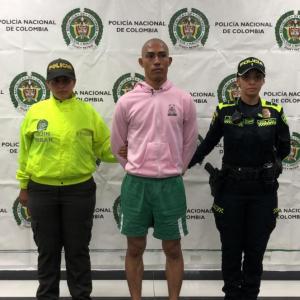 El detenido por las autoridades