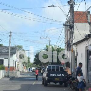 La escena del crimen fue visitada por las cámaras de Al Día