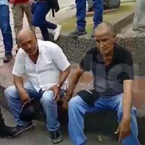 Los dos detenidos quedaron a disposición de las autoridades competentes