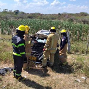 El accidente tuvo lugar en la mañana de este martes.