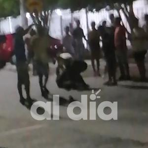 El hecho quedó registrado en video 