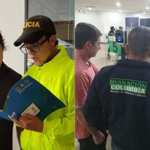 El sujeto fue capturado mientras paseaba a su perro en chancletas y bermuda