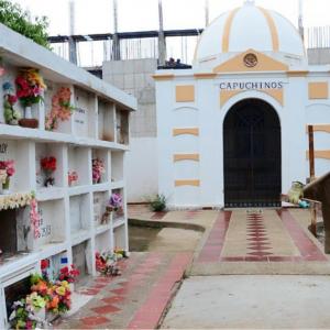 Aspecto del cementerio de Valledupar