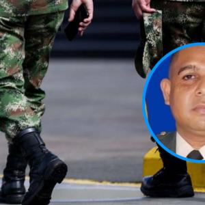 Imagen de referencia y del sargento asesinado