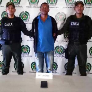 Roberto Carlos Ospino Polo, capturado.