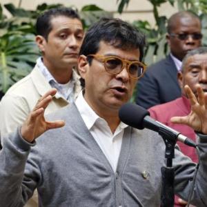 El Alto Comisionado de Paz, Danilo Rueda.