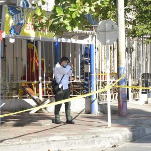 Estadero donde ocurrió la masacre. 