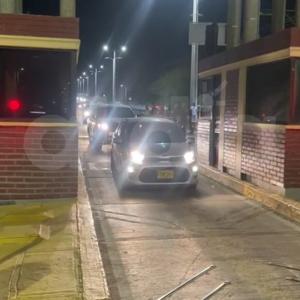 Las talanqueras se levantaron este domingo de forma parcial. 