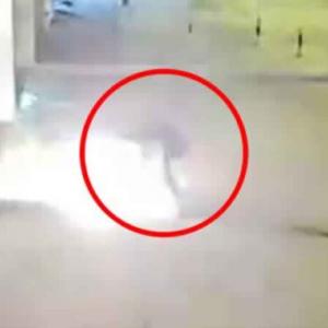 Afortunadamente, el hecho fue controlado varios minutos después y no dejó lesionados ni daños materiales