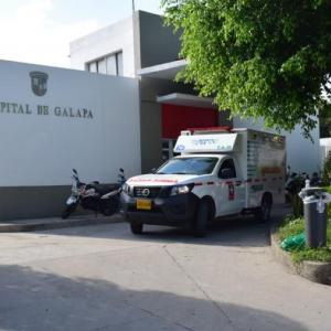 El cuerpo sin vida fue trasladado a un centro médico cercano