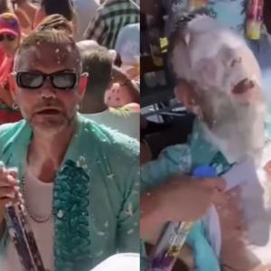 Nacho Vidal en sus stories de Instagram. 