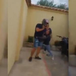 Los hechos quedaron registrados en video. 