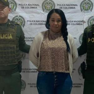 Ella es la mujer capturada. Tiene 43 años de edad. 