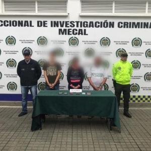 Los detenidos fueron puestos a disposición de la Fiscalía. 