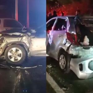 El accidente tuvo lugar en la noche de este martes. 