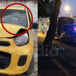 En horas de la mañana de este lunes 6 de marzo se conocieron nuevas imágenes del automotor. Se observan varios impactos de bala en los vidrios