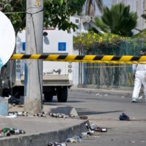 La imagen de Georgina, una de las víctimas, y la escena del crimen en la mañana de este lunes