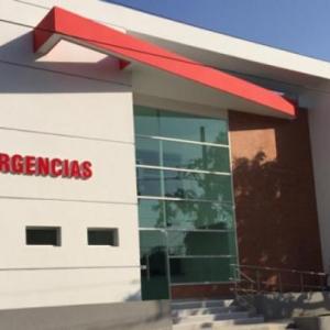 Aspecto de la urgencia a la que fue trasladada la mujer