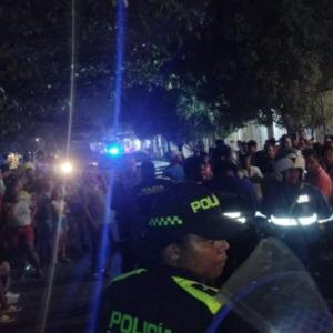 El siniestro vial ocurrió en horas de la noche de este sábado en el sector de Los Kioscos del barrio Villa Muvdi.