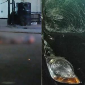 El siniestro ocurrió en horas de la noche del sábado. 