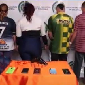 Capturados con agentes. 